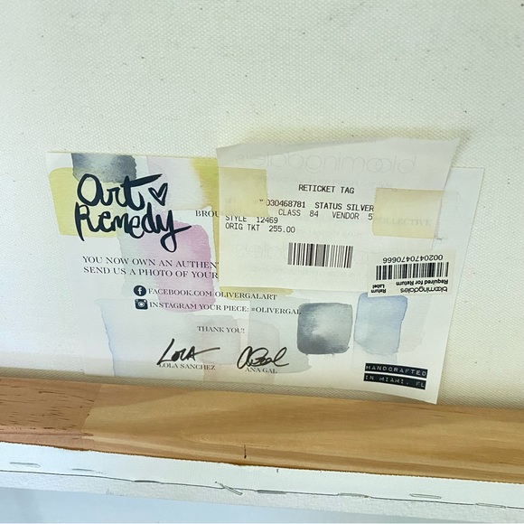 OLIVER GAL Fashion Soup Can On Canvas Print 24”H x 16”W - Picture 7 of 8